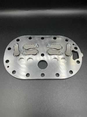 स्टेनलेस स्टील कंप्रेसर वाल्व प्लेट औद्योगिक अनुप्रयोगों के लिए कास्टिंग प्रक्रिया दबाव प्रतिबंधक और नियामक के साथ